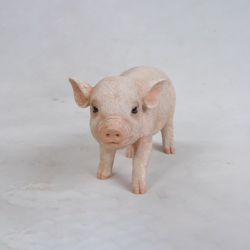 HiLine Gift Ltd. Standing Baby Pig Statue & Reviews Wayfair